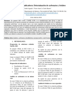 Valoraciones Con Dos Indicadores: Determinación de Carbonatos y Fosfatos