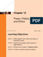Power, Politics, and Ethics: Chapter 12 / Slide 1