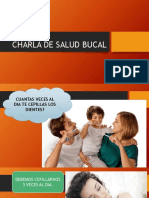 Charla de Salud Bucal