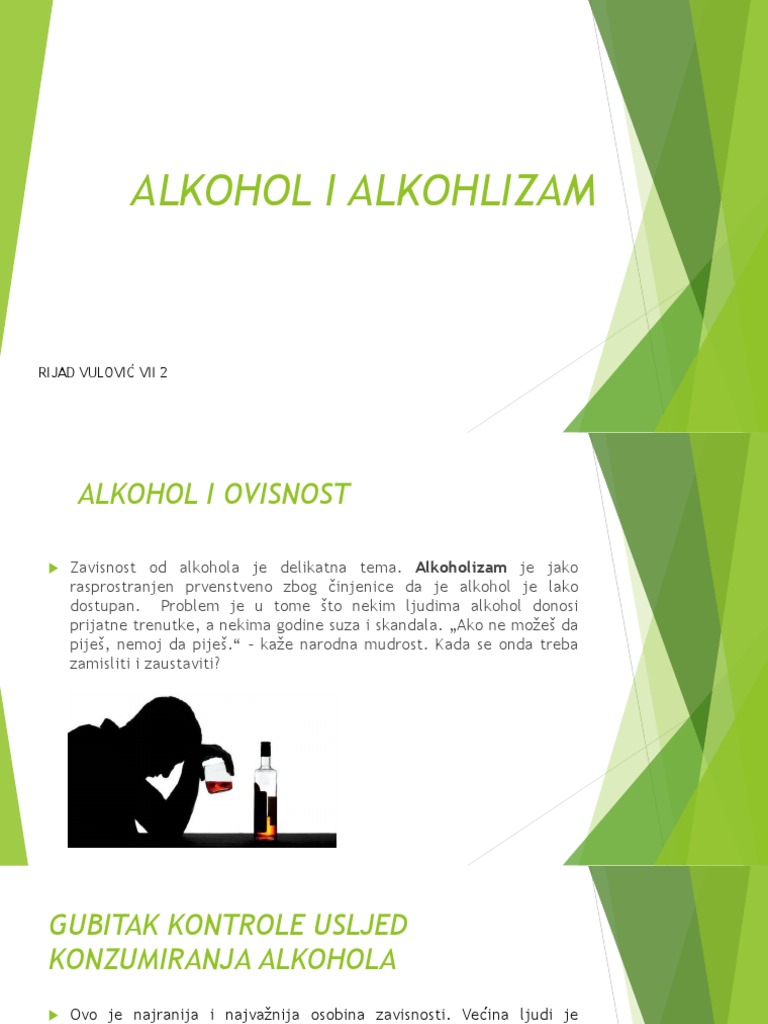 Alkohol i Alkohlizam