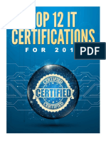 Top 12 IT Certifications For 2018