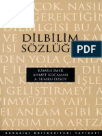 0852 - Dil Dilbilim Sozlughu Kamile Ilmer Ahmet Kocaman A.sumru Ozsoy
