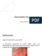 Curso de Dermatitis Ocupacional