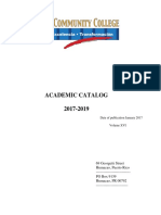 Academic Catalog 2017-2019