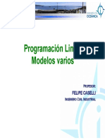 ICO 2-1 PPL Programacion Lineal - Modelos Varios