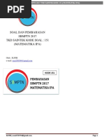 Download Sbmptn2017MatematikaIpaKode151byUdingPramudhitaSN378040504 doc pdf