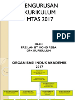 pengurusan kurikulum 2017