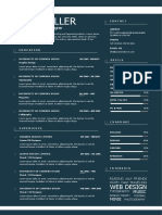 Graphic Designer Resume - Bear Miller