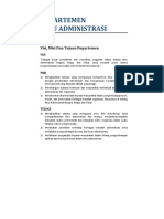 Pedoman Kurikulum Prodi Administrasi UI PDF