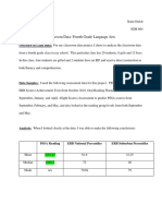 Classroom Data Project Write Up