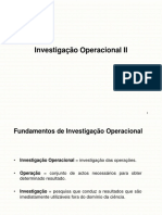 Investigaçao Operacional II Progra. Dinamica Aula 2