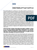 Demanda Por Incostitucionalidad de Un Decreto Dictado Por El Gobierno Nacional