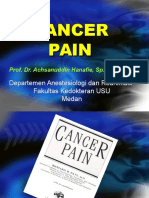 Cancer Pain: Departemen Anestesiologi Dan Reanimasi Fakultas Kedokteran USU Medan