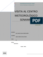 Trabajo Visita Senamhi 