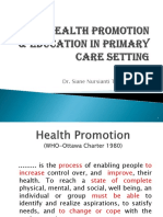 Health Promotion (Eng)