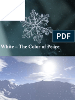 White - The Color of Peace