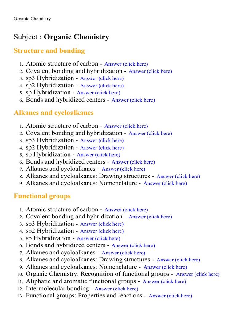 Organic Chemistry Lecture Notes, Study Material and Important Questions, Answers Alkene