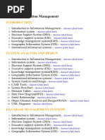 Information Management - Lecture Notes, Study Material and Important Questions, Answers