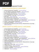 Linear Integrated Circuits - Lecture Notes, Study Material and Important Questions, Answers