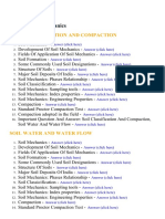 Soil Mechanics - Lecture Notes, Study Material and Important Questions, Answers