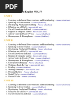 Technical English - Lecture Notes, Study Material and Important Questions, Answers