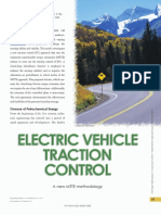 Electric Vehicle Traction Control - A New Mtte Methodology