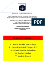 Modul SPSS Korelasi Dan Regresi - Akper HKJ