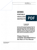 TEK 2236A Operation Only PDF