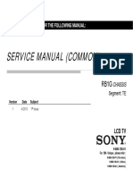 SONY KDL-46W950A Service Manuals PDF