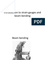 Introduction To Strain Gauges and Beam Bending