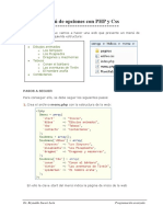 Menu Con PHP y Css PDF