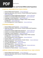 Transforms and Partial Differential Equations - Lecture Notes, Study Material and Important Questions, Answers