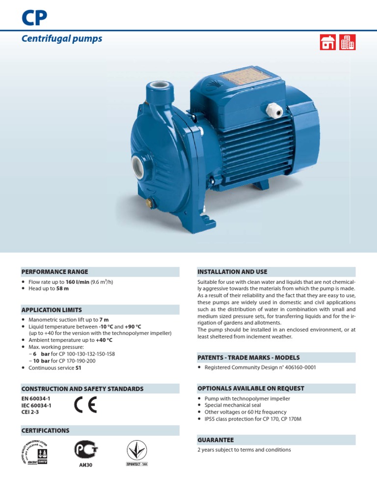 CP | PDF | Pump | Liquids