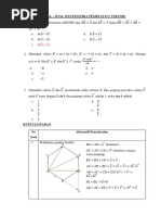 Soal Hots Vektor