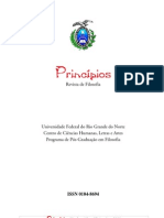 Revista Princípios,  Vol. 16, número 25, 2009