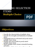 Multiple Choice