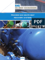 BPHE Process Gas Waste Heat Recovery System E