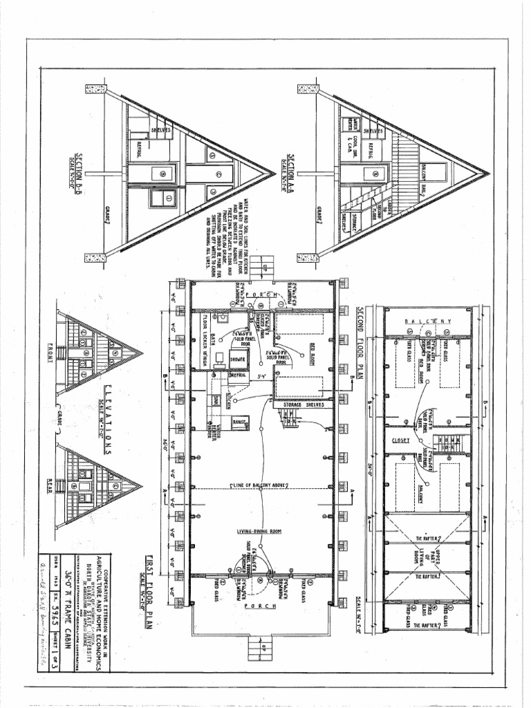 Modern A Frame House Plans Free Pdf