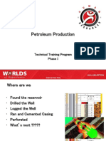 Petroleum Production: Technical Training Program Phase I