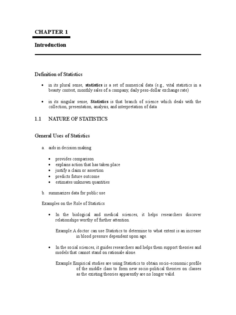 Stat195 Handout (Rev) | PDF | Level Of Measurement | Sampling (Statistics)