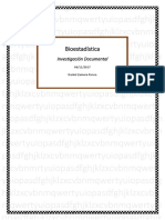 Cuarta Tarea de Bioestadistica