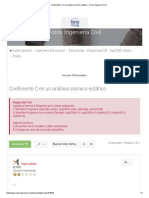 Coeficiente C en Un Análisis Sísmico Estático - Foros Ingeniería Civil