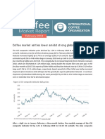 Coffee Market Settles Lower Amidst Strong Global Exports: Figure 1: ICO Composite Indicator Daily Prices