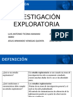 Investigación Exploratoria