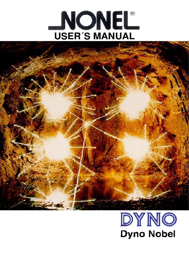 NONEL Detonator User's Manual | PDF | Explosive Material | Vacuum Tube