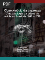 Observatório Da Imprensa Uma Antologia Da Crítica de Mídia No Brasil de 1996 A 2018