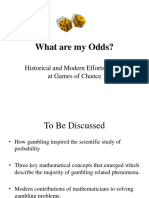 What Are My Odds?: Historical and Modern Efforts To Win at Games of Chance