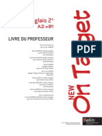 Livre Du Professeur New On Target 2e PDF