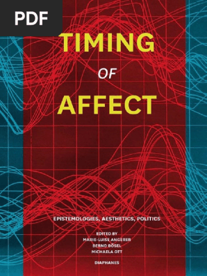 Angerer Et Al 2014 Timing Of Affect Consciousness