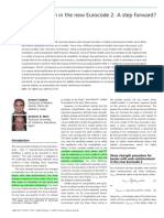 Comments On Shear Strength-Eurocode2